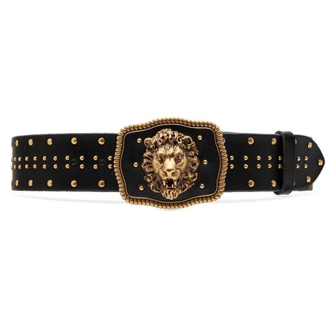 lion belt gucci|Gucci belt lion head buckle.